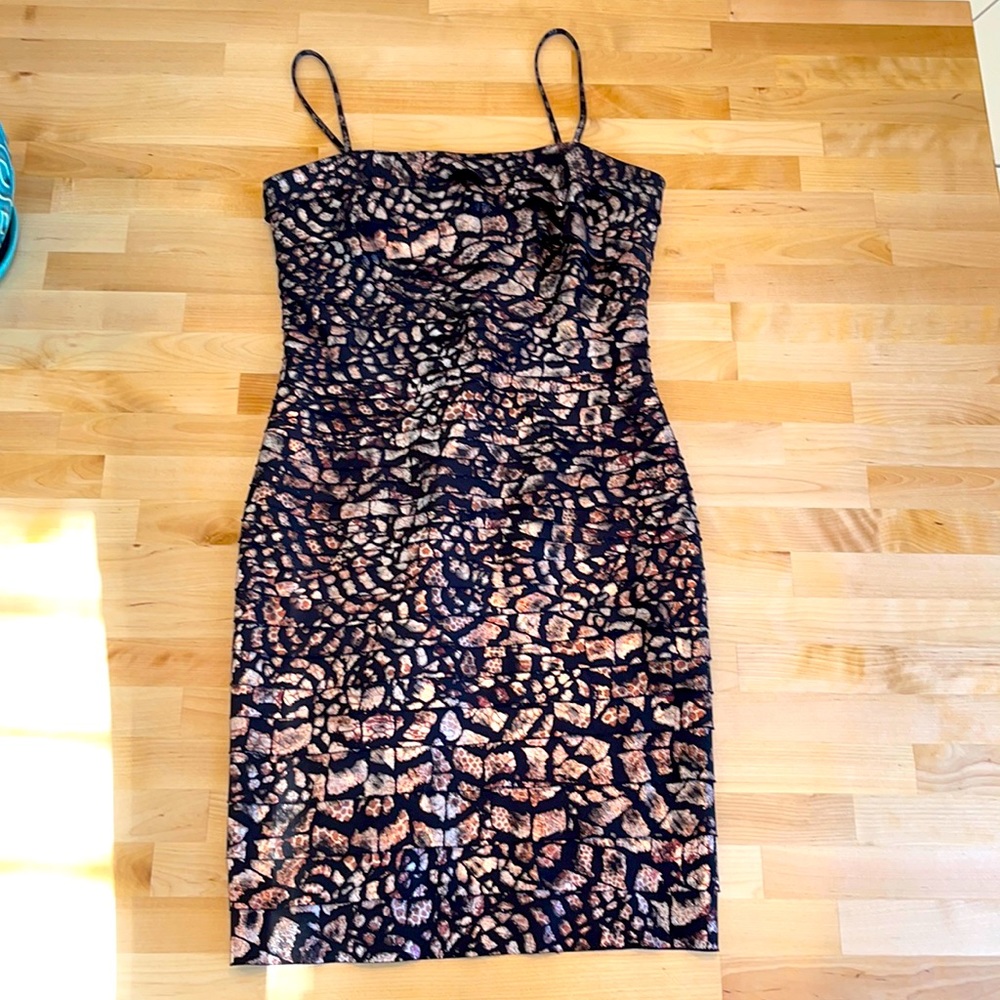 Fitted mini dress